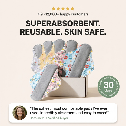 Rewashable Graphene Incontinence Pad